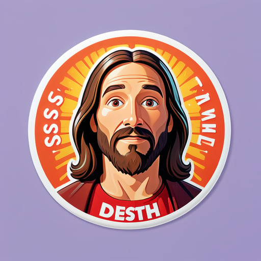 "jesus i saw that" Sticker