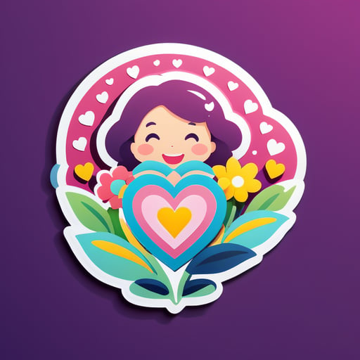 happy mothers day stickers